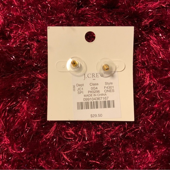 (REDUCED) NEW—J CREW DRESSY EARRINGS - Picture 2 of 2